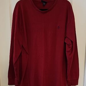 Ralph Lauren Polo Long Sleeve - red